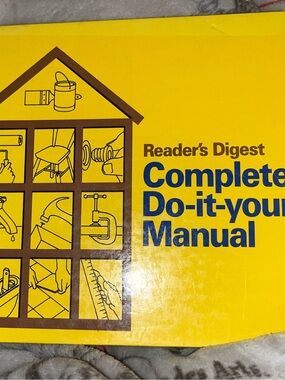 Reader's Digest Complete Do-it-yourself Manual - Yellow